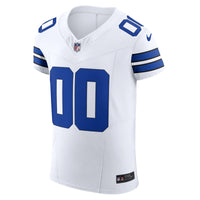 Dallas Cowboys Nike White Vapor F.U.S.E. Elite Custom Jersey