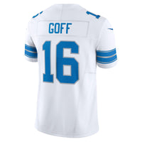 Detroit Lions Jared Goff Nike White Vapor F.U.S.E. Limited Jersey