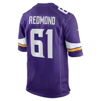 Minnesota Vikings Jalen Redmond Nike Purple Game Jersey