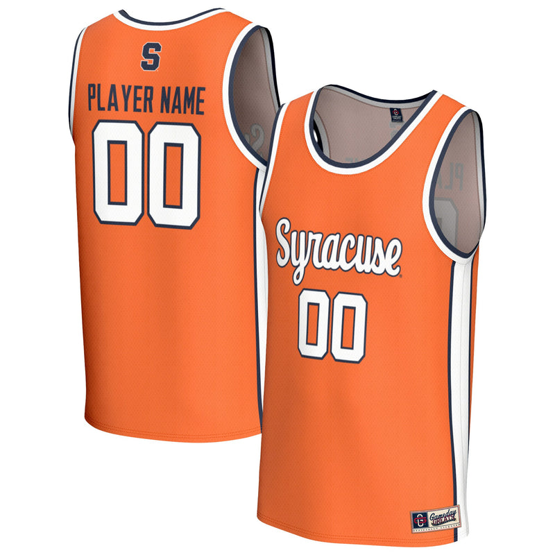 Syracuse Orange GameDay Greats NIL Pick-A-Player Basketball Lightweight Jersey - Orange