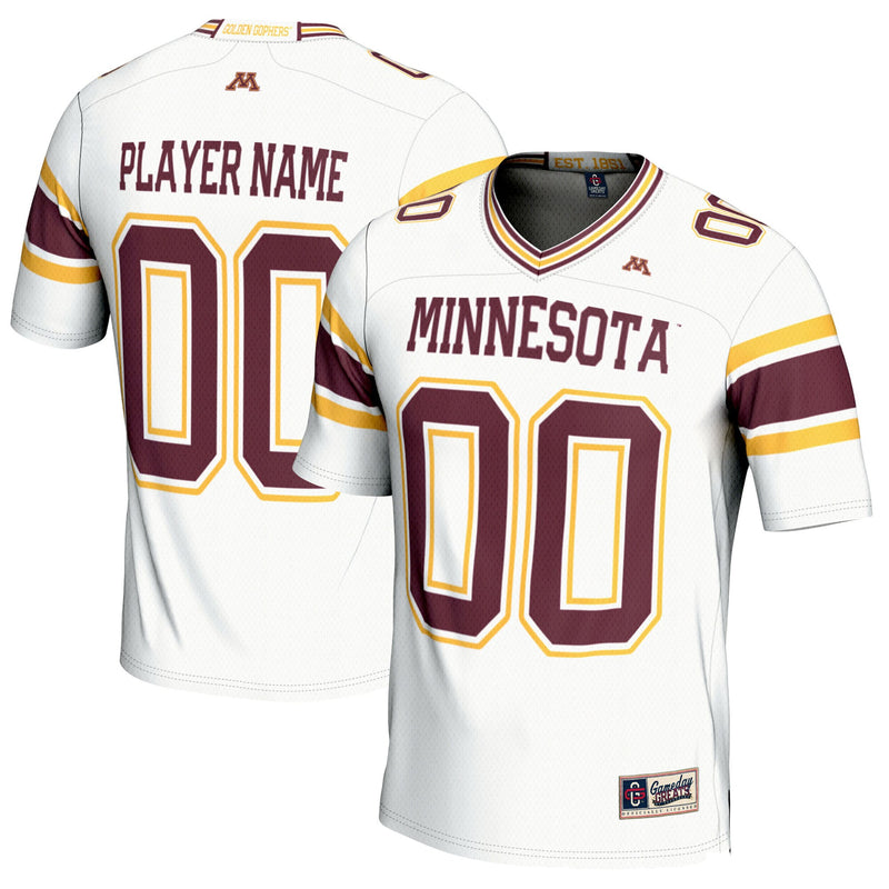 Minnesota Golden Gophers GameDay Greats NIL Pick-A-Player Football Jersey – White