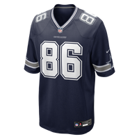 Dallas Cowboys Luke Schoonmaker Nike Navy Team Game Jersey