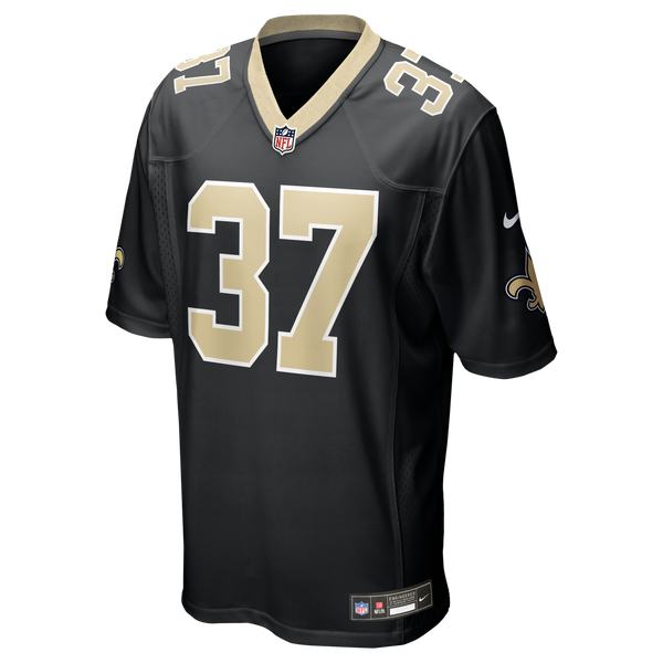 New Orleans Saints Jordan Mims Nike Black Team Game Jersey