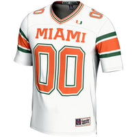 Miami Hurricanes GameDay Greats NIL Pick-A-Player Football Jersey - White