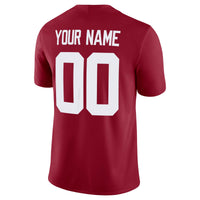 Alabama Crimson Tide Nike Custom Football Game Jersey - Crimson