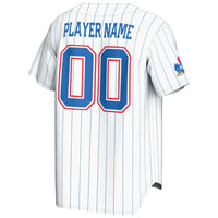 Kansas Jayhawks GameDay Greats NIL Pick-A-Player Lightweight Baseball Jersey - White