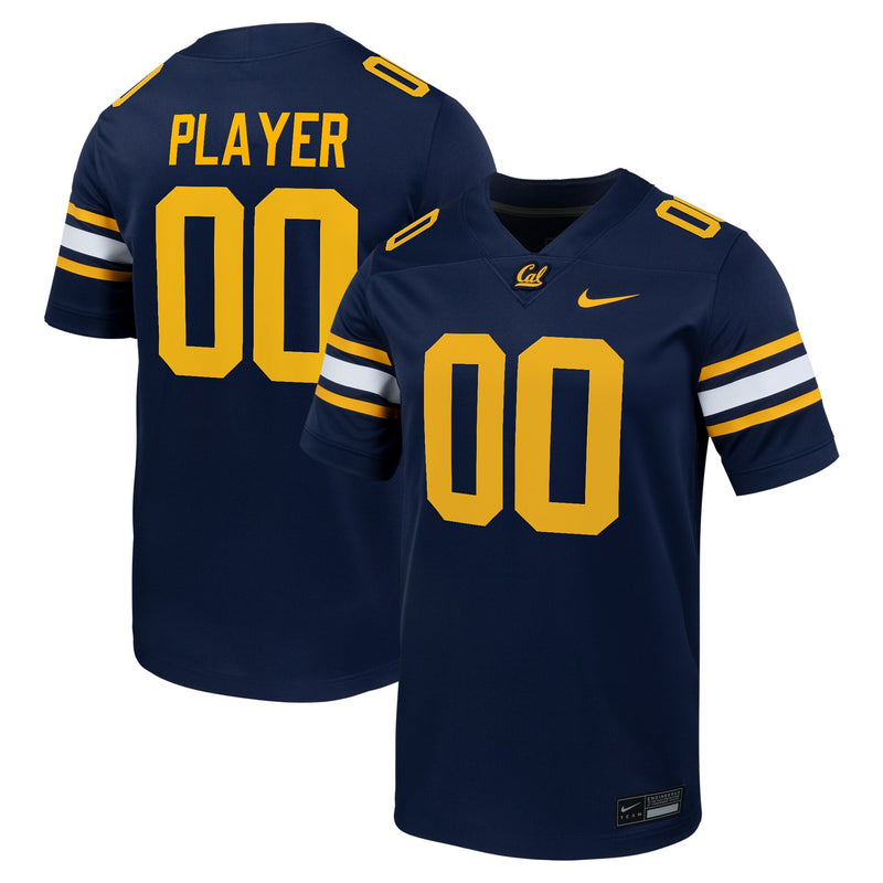 Cal Bears Nike NIL Pick-A-Player Football Game Jersey - Navy