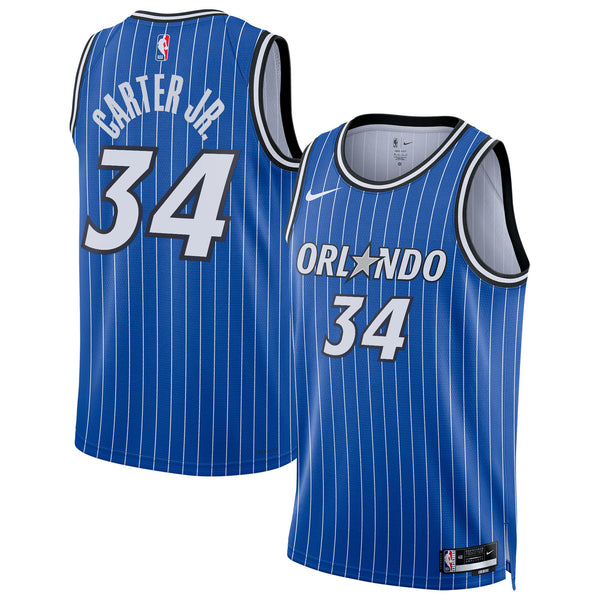 Orlando Magic Nike Replica Icon Edition Swingman Jersey - Blue - Wendell Carter Jr. -