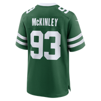 New York Jets Takk McKinley Nike Legacy Green Team Game Jersey