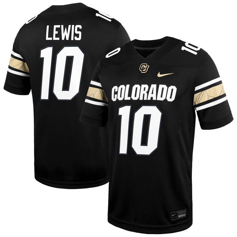 Julian Lewis Colorado Buffaloes Nike Alternate Game Jersey - Black