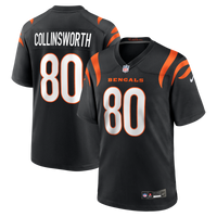 Cincinnati Bengals Cris Collinsworth Nike Black Team Retired Player Game Jersey