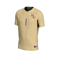 #1 Florida State Seminoles GameDay Greats Lightweight Collegiate Soccer Fashion Jersey - Gold