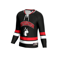 Northeastern Huskies GameDay Greats Lightweight Hockey Team Fashion Jersey - Black