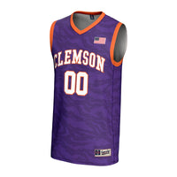Clemson Tigers GameDay Greats NIL Pick-A-Player Basketball Lightweight Jersey - Purple