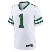 New York Jets Ahmad Sauce Gardner Nike Legacy White Game Jersey