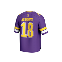 Garrett Nussmeier LSU Tigers GameDay Greats NIL Lightweight Football Player Jersey - Purple