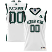 Michigan State Spartans GameDay Greats NIL Pick-A-Player Basketball Jersey - White