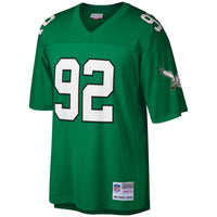 Philadelphia Eagles Reggie White Mitchell & Ness Kelly Green Legacy Replica Jersey