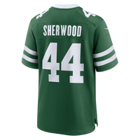New York Jets Jamien Sherwood Nike Legacy Green Team Game Jersey
