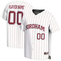 Fordham Rams GameDay Greats Lightweight Collegiate Baseball NIL Pick-A-Player Fashion Jersey - White