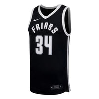 #34 Providence Friars Nike Replica Basketball Jersey - Black