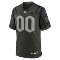 New York Jets Nike Green 2025 Rivalries Collection Custom Game Jersey