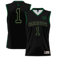 #1 Colorado State Rams GameDay Greats Lightweight Basketball Jersey - Black