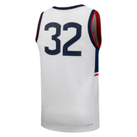 #32 UConn Huskies Nike Replica Basketball Jersey - White