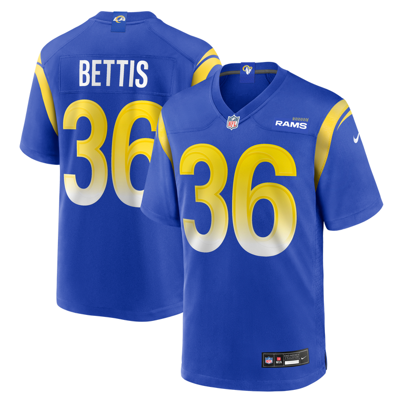 Los Angeles Rams Jerome Bettis Nike Royal Game Retired Player Jersey