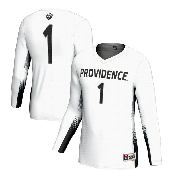 #1 Providence Friars GameDay Greats Lightweight Volleyball Jersey - White
