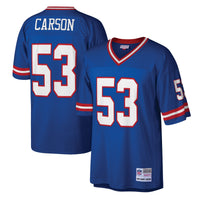 New York Giants Harry Carson Mitchell & Ness Royal Legacy Replica Jersey
