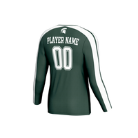 Michigan State Spartans GameDay Greats NIL Pick-A-Player Lightweight Collegiate Volleyball Fashion Jersey - Green