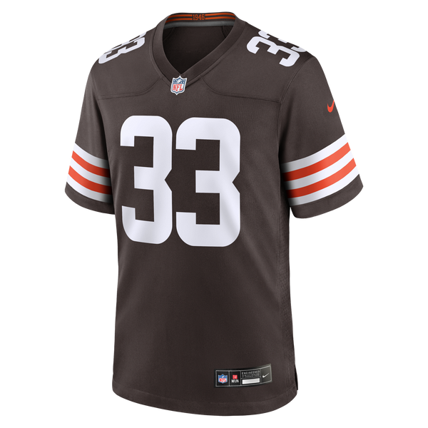 Cleveland Browns Ronnie Hickman Nike Brown Team Game Jersey