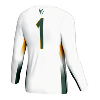 #1 Baylor Bears GameDay Greats Lightweight Volleyball Jersey - White