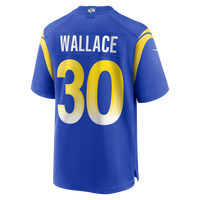 Los Angeles Rams Josh Wallace Nike Royal Game Jersey