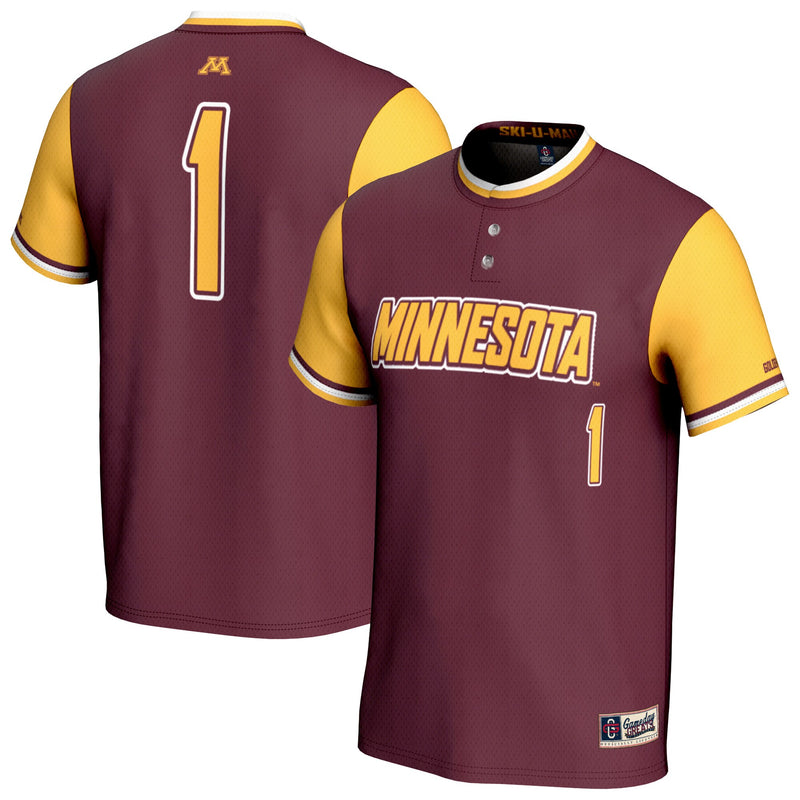 Minnesota Golden Gophers GameDay Greats Lightweight Collegiate Softball Fashion Jersey - Maroon
