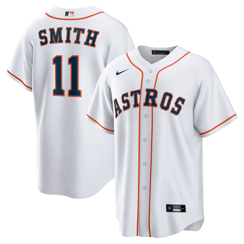 Houston Astros Cam Smith Nike White Home Replica Jersey