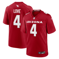 Arizona Cardinals Jeremiyah Love Nike Cardinal 2026 NFL Draft First Round Pick No. 3 Team Game Jersey