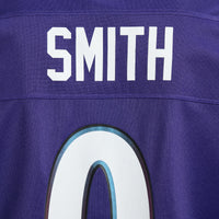 Baltimore Ravens Roquan Smith Nike Purple Team Game Jersey