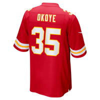 Kansas City Chiefs Christian Okoye Nike Red Game Retired Player Jersey