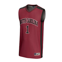 #1 South Carolina Gamecocks GameDay Greats Lightweight Collegiate Basketball Fashion Jersey - Garnet