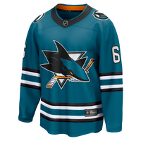 San Jose Sharks Sam Dickinson Fanatics Teal Home Breakaway Jersey
