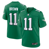 Philadelphia Eagles A.J. Brown Nike Kelly Green Alternate Game Player Jersey