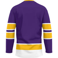 UAlbany Great Danes GameDay Greats Hockey Jersey - Purple