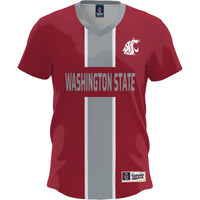 Washington State Cougars GameDay Greats Lightweight Soccer Fashion Jersey - Crimson