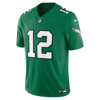 Philadelphia Eagles Randall Cunningham Nike Kelly Green Alternate Vapor F.U.S.E. Limited Jersey