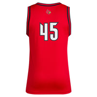 #45 Louisville Cardinals adidas Replica Swingman Jersey - Red