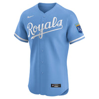Kansas City Royals Nike Light Blue Alternate Elite Jersey