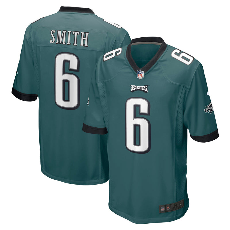 Philadelphia Eagles DeVonta Smith Nike Midnight Green Player Game Jersey