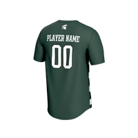 Michigan State Spartans GameDay Greats Collegiate Soccer NIL Pick-A-Player Fashion Jersey - Green/Black